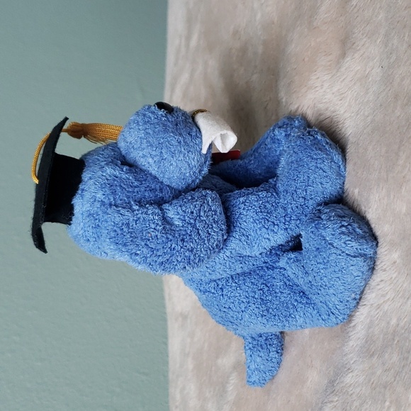 Russ Berrie Luv Pets Diploma Dogs Plush Blue Graduation Stuffed Animal 5" NWT - Picture 11 of 11